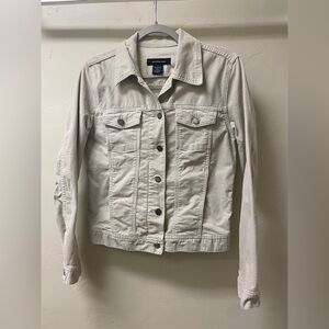 Calvin Klein Jeans Women's Beige Denim Jacket